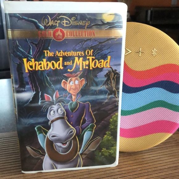WALT DISNEY THE ADVENTURES OF ICHABOD AND MR. TOAD VHS - Picture 2 of 4
